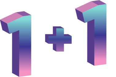 1+1